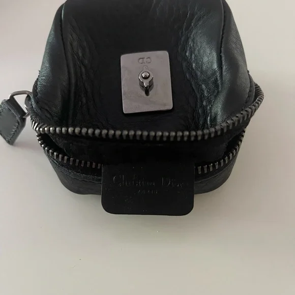 Small Dior leather pouch - Picture 4 of 6